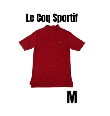 [르꼬끄 스포르티브] 새상품급 반팔 피케 셔츠 골프 컬렉션 남성용 M
