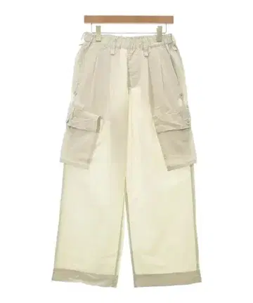 옴므 플리세 카고 팬츠 남성용