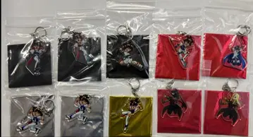 마신영웅전 와타루 아크릴 키링 기타 세트 2