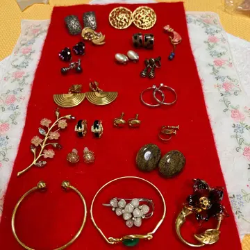 골드 액세서리 세트