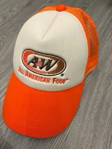 A&W 트래커 캡 오렌지