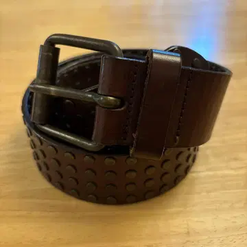 [ 하자품 ] carhartt 스터드 벨트 브라운 남성용 S