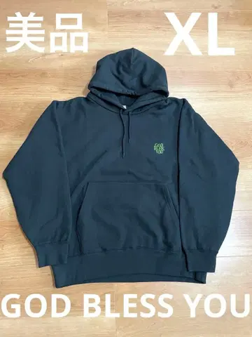 GOD BLESS YOU 후드티 블랙 XL