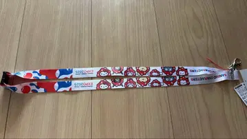 새상품 [ 만박회장 한정판 ] 산리오 미야쿠미야쿠 코스프레 넥스트랩 레드