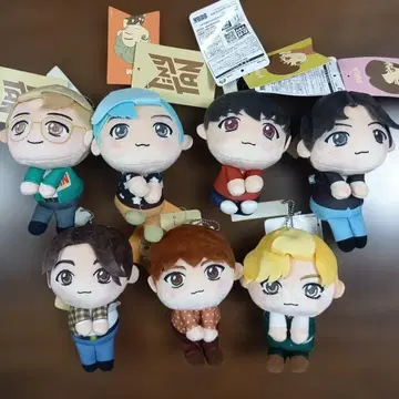 BTS 봉제 인형 7개 세트