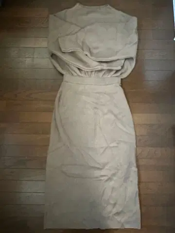 AZUL by MOUSSY 베이지 롱 니트 원피스 M