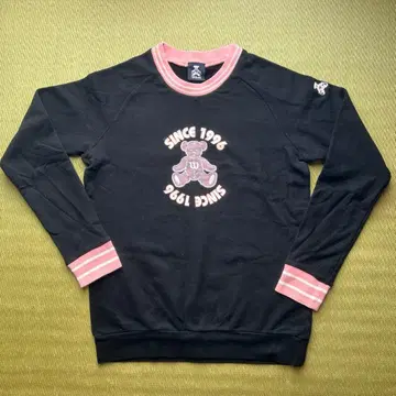 윌슨 윌슨 베어 맨투맨 여성용 L 사이즈