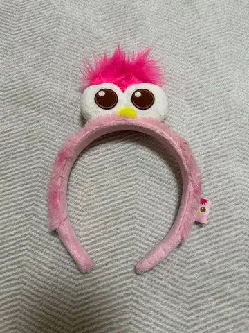 USJ 유니버셜 유니버설 스튜디오 재팬 모피 머리띠 핑크