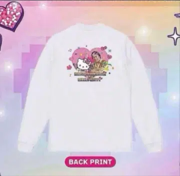 새상품 마츠켄 삼바 x 헬로키티 콜라보 롱T 원사이즈 롱 티셔츠