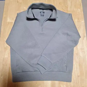 유니클로 그레이 집업 드라이 맨투맨 풀오버 S 사이즈