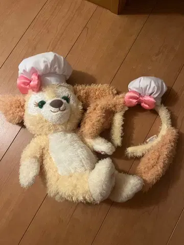 쿠키앤 머리띠 봉제 인형