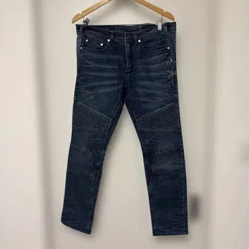 닐 바렛 다크 블루 데님