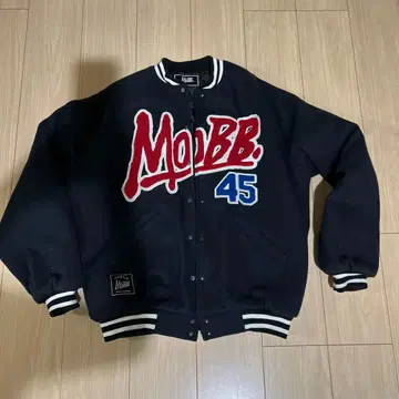 MOBBB 바시티 자켓 블랙 45
