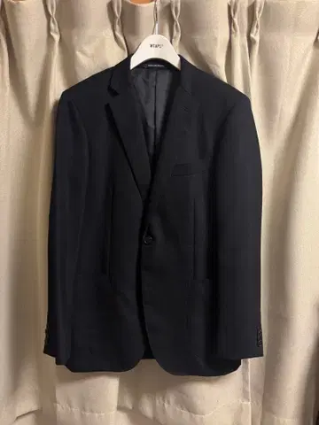 GREEN LABEL RELAXING 네이비 테일러드 자켓