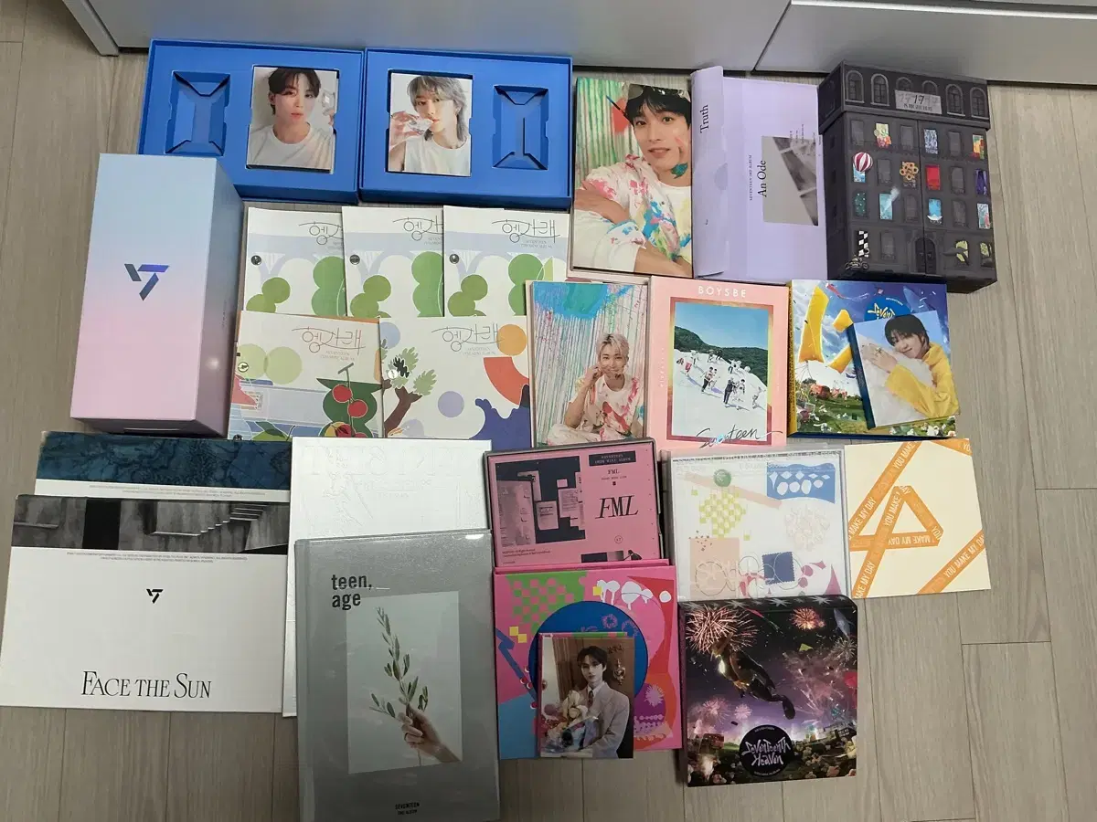 Seventeen album poca lightstick wts