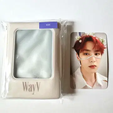 쿤 WayV 시그니처 그리팅 2023 공식 MD 콜렉트북 트레이딩 카드