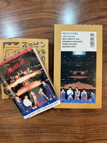 스핀 아라시 VHS 아라시 퍼스트 콘서트