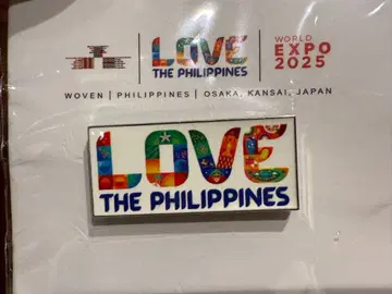 만박 LOVE THE PHILIPPINES 필리핀 핀 배지