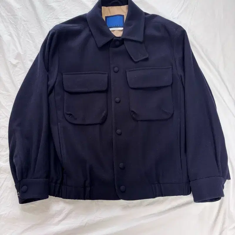 도큐먼트 WOOL CPO JACKET 다크네이비 M