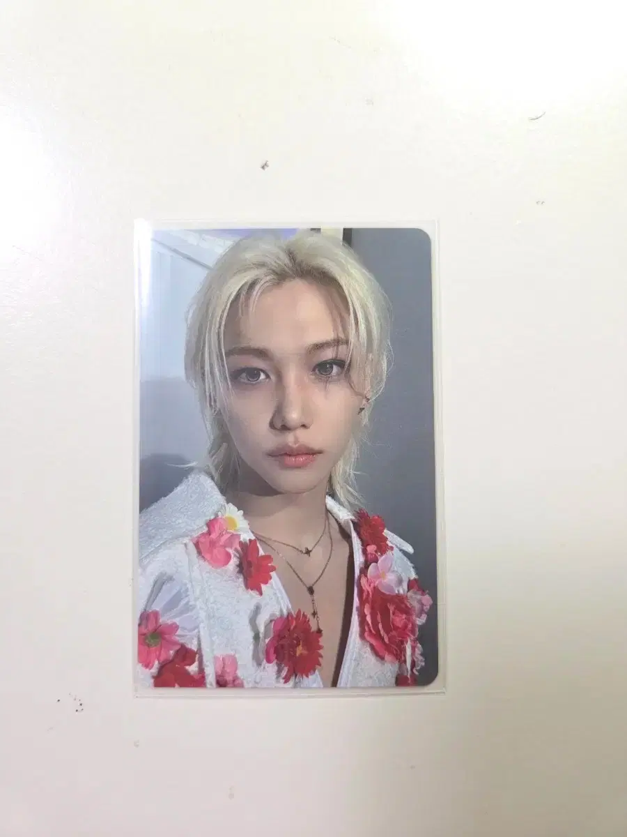Stray Kids hollow tower record unreleased photocard Felix