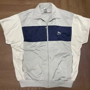 PUMA 나일론 자켓 반팔 지퍼
