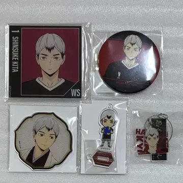 하이큐 키타 신스케 아크릴 코스터 캔 거울 아크릴 스탠드 키링