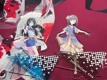 호시노 이치카 시노노메 에나 아크릴 스탠드 세트+덤