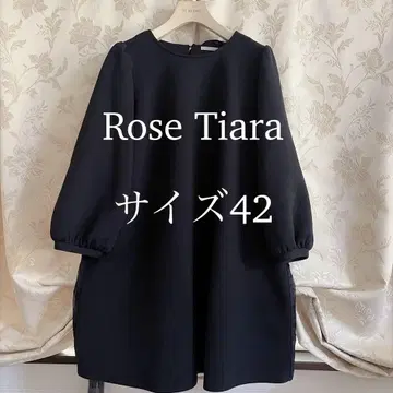 새상품급 빅 사이즈 로즈 티아라 오간자 튜닉 원피스