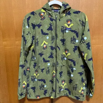 patagonia 후드 부착 자켓 올리브 그린 캠핑 패턴