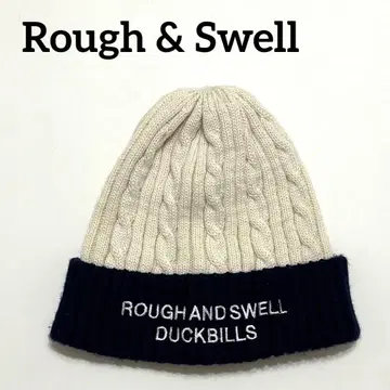 ROUGH AND SWELL DUCKBILLS 니트 모자