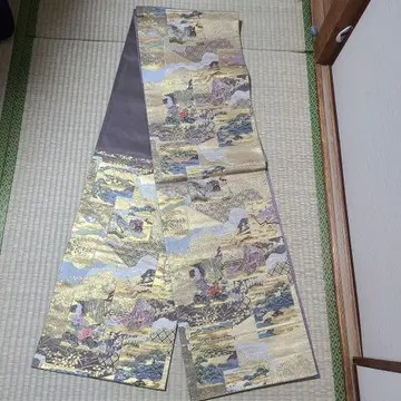 후쿠로 오비 기모노 리큐즈이엔몬