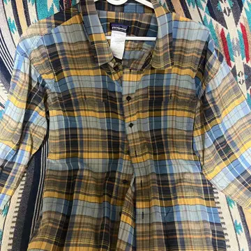 patagonia 오가닉 코튼 체크 셔츠