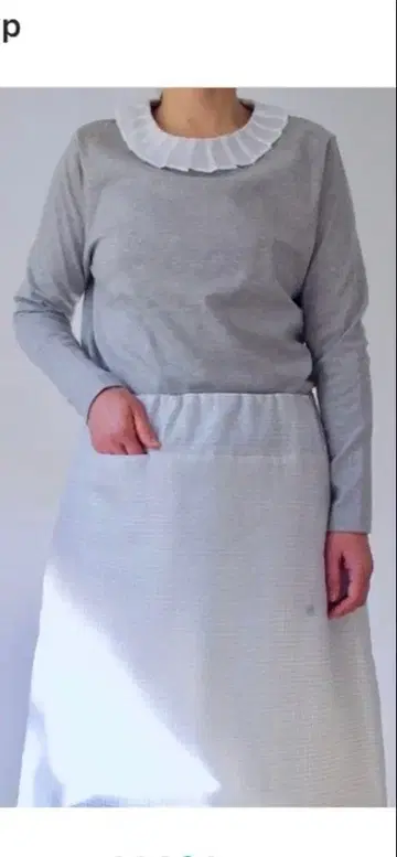 가사 그뤼 직영점 오리지널 퀼팅 스커트 깅엄 체크