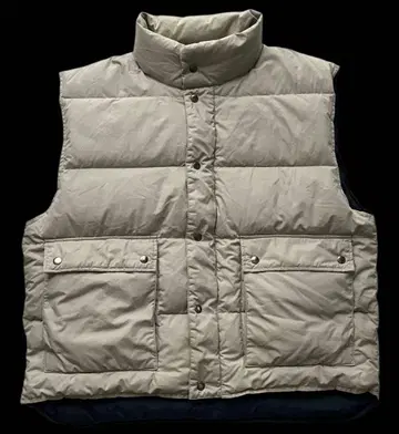 00s Eagle Canyon 덕 다운 베스트 베이지 빅 사이즈