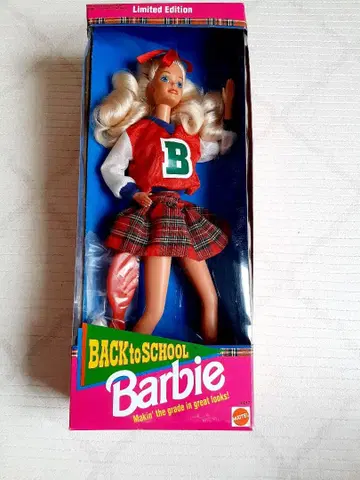 Barbie 빈티지 스쿨 팬 바비 인형 90s