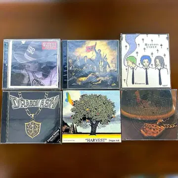 Dragon Ash 싱글 앨범 6개 set