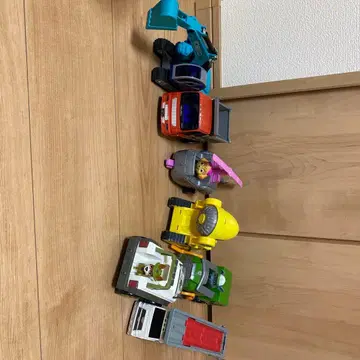 KOBELCO 건설 차량 미니카 세트