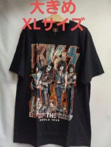 밴드 티셔츠 KISS 키스 XL 사이즈