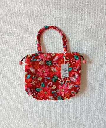 FEILER 러브러리 바이 페이러 복조리 백 노엘 플라워 새상품 미사용