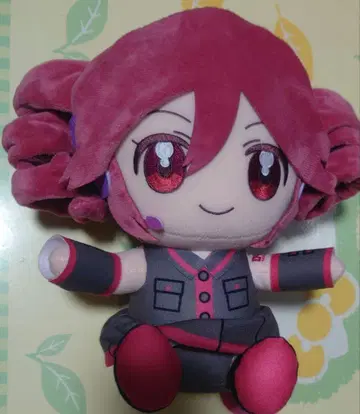 카사네 테토 앉아있는 빅 봉제 인형 15주년 라운드 원 한정판 택 포함