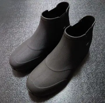 레인 슈즈 블랙 컬러 블랙 밑창 26cm