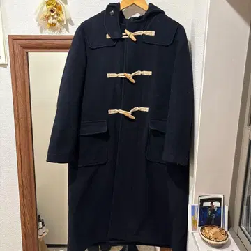 BEAMSBOY 더플 코트 네이비