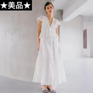 sahara marte 2way Sheer Jacquard Dress