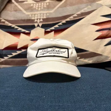 Neighborhood 메쉬 캡 화이트