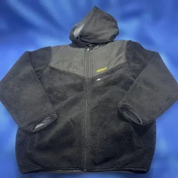 Number 플리스 자켓 블랙