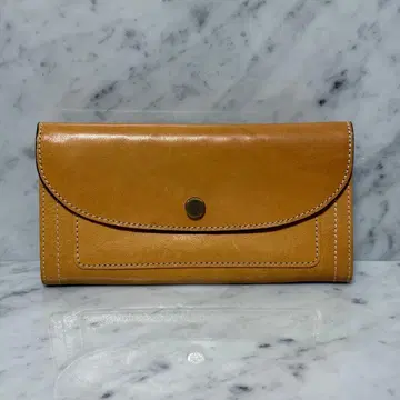 새상품급 다코타 Dakota 장지갑 브라운 천연 가죽 가죽 스티치