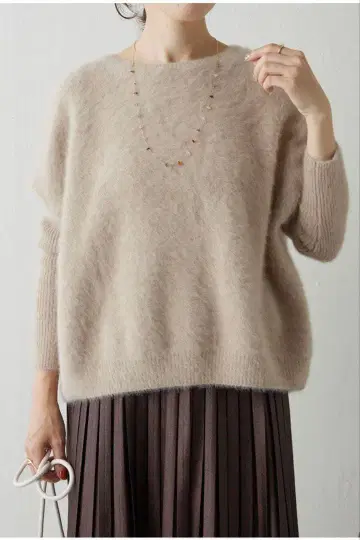 콜라주 개럴개런트 폭스 캐시미어 니트