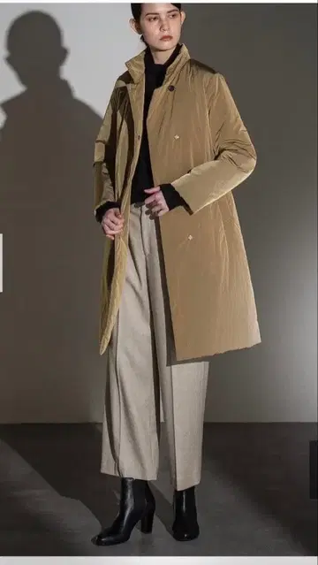 라에프 극 시리즈 신다운 코트 카멜