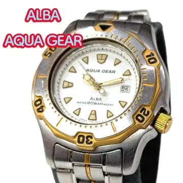 세이코 SEIKO 알바 아쿠아기어 V782-0410 여성용 작동