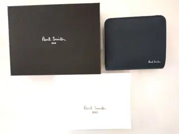Paul Smith 접이식 지갑 네이비(내부 그린)